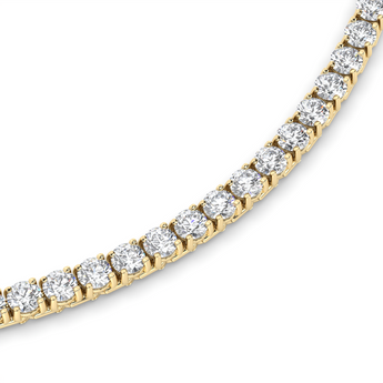 Lab Grown Diamond Tennis Necklace 