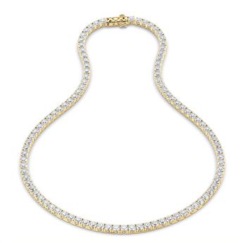Lab Grown Diamond Tennis Necklace 