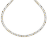Lab Grown Diamond Tennis Necklace 