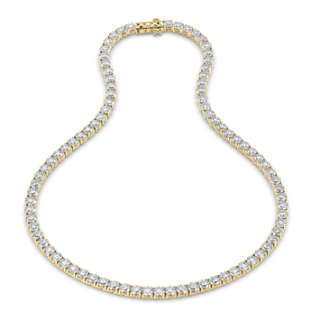 Lab Grown Diamond Tennis Necklace 