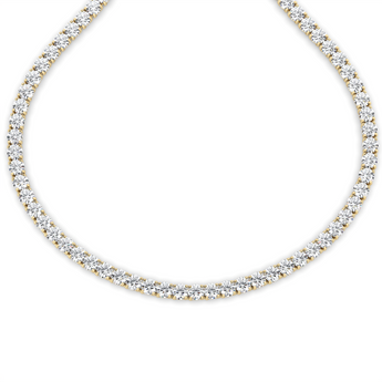 Lab Grown Diamond Tennis Necklace 
