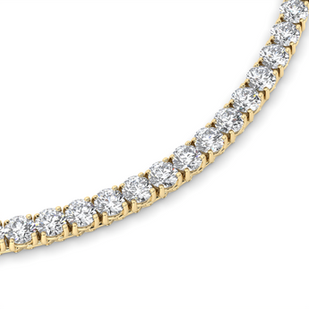 Lab Grown Diamond Tennis Necklace 