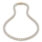 Lab Grown Diamond Tennis Necklace 