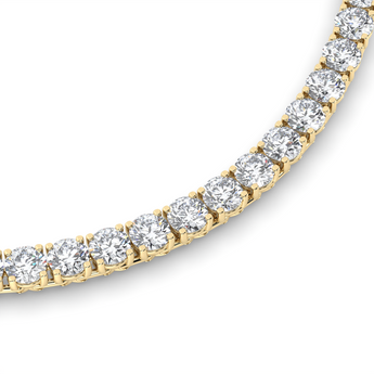 Lab Grown Diamond Tennis Necklace 
