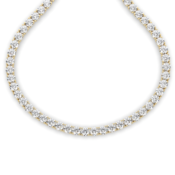 Lab Grown Diamond Tennis Necklace 