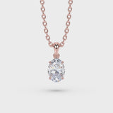 Lab Grown Diamond Pendant Necklace 