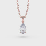 Lab Grown Diamond Pendant Necklace 
