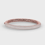 Lab Grown Diamond Bangle Bracelet 