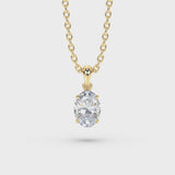 Lab Grown Diamond Pendant Necklace 