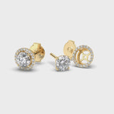 Lab Grown Diamond Stud Earrings 