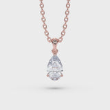Lab Grown Diamond Pendant Necklace 