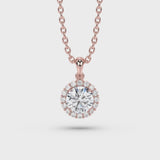 Lab Grown Diamond Pendant Necklace 