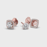 Lab Grown Diamond Stud Earrings 