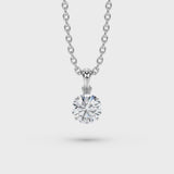 Lab Grown Diamond Pendant Necklace 