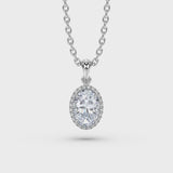 Lab Grown Diamond Pendant Necklace 