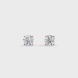 Lab Grown Diamond Stud Earrings 