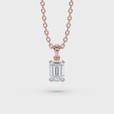 Lab Grown Diamond Pendant Necklace 