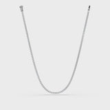 Lab Grown Diamond Tennis Necklace 