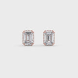 Lab Grown Diamond Stud Earrings 