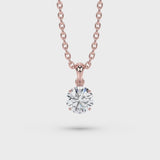 Lab Grown Diamond Pendant Necklace 