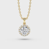 Lab Grown Diamond Pendant Necklace 