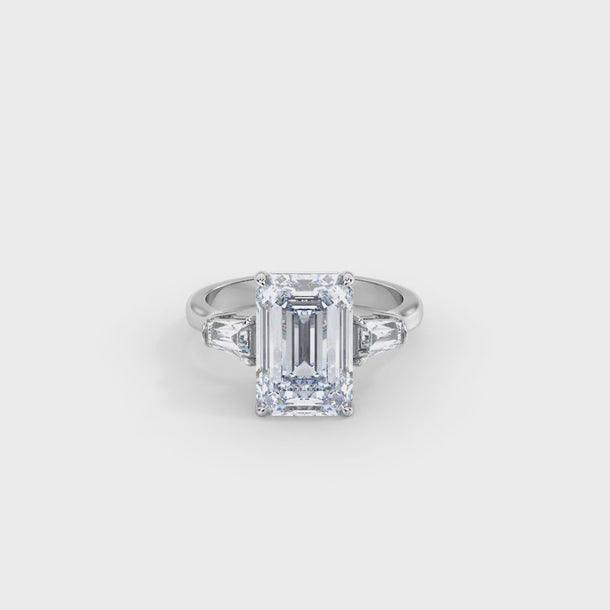 Lab Grown Diamond Engagement Ring "Artemis" #color_platinum