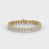 Lab Grown Diamond Tennis Bracelet 