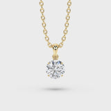 Lab Grown Diamond Pendant Necklace 