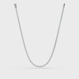 Lab Grown Diamond Tennis Necklace 