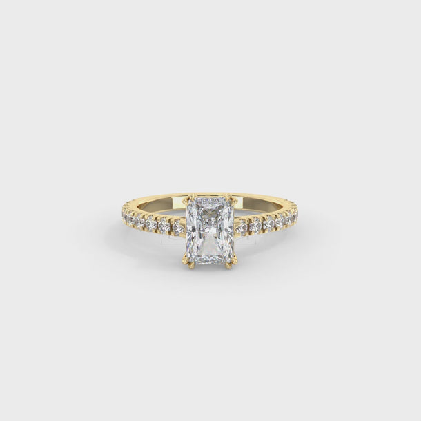 Lab Grown Diamond Engagement Ring "Arden" #color_yellow-gold