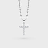 Lab Grown Diamond Cross Necklace 