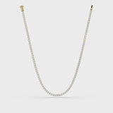 Lab Grown Diamond Tennis Necklace 