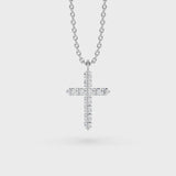 Lab Grown Diamond Cross Necklace 