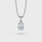 Lab Grown Diamond Pendant Necklace 