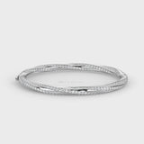 Lab Grown Diamond Bangle Bracelet 