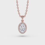 Lab Grown Diamond Pendant Necklace 