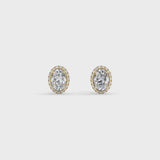 Lab Grown Diamond Stud Earrings 