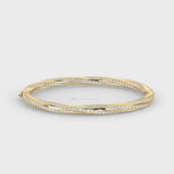 Lab Grown Diamond Bangle Bracelet 