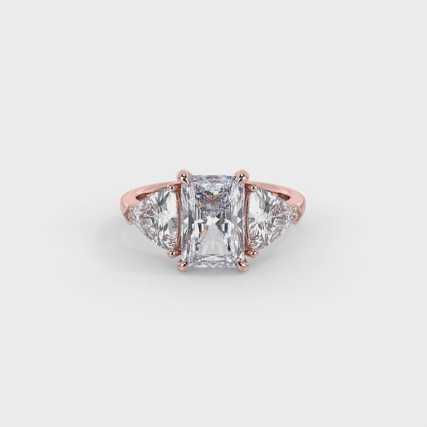 Lab Grown Diamond Engagement Ring "Serena" #color_rose-gold